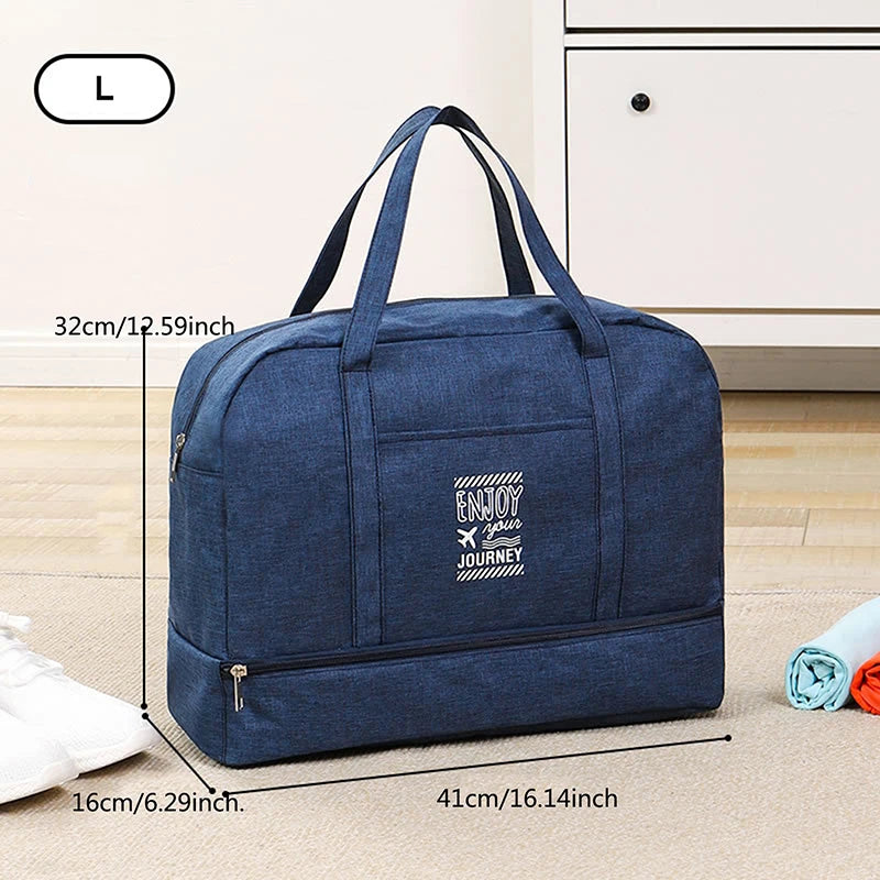 Fashion Folding Travel Bag Women Oxford Travel Weekend Overnight Bags.