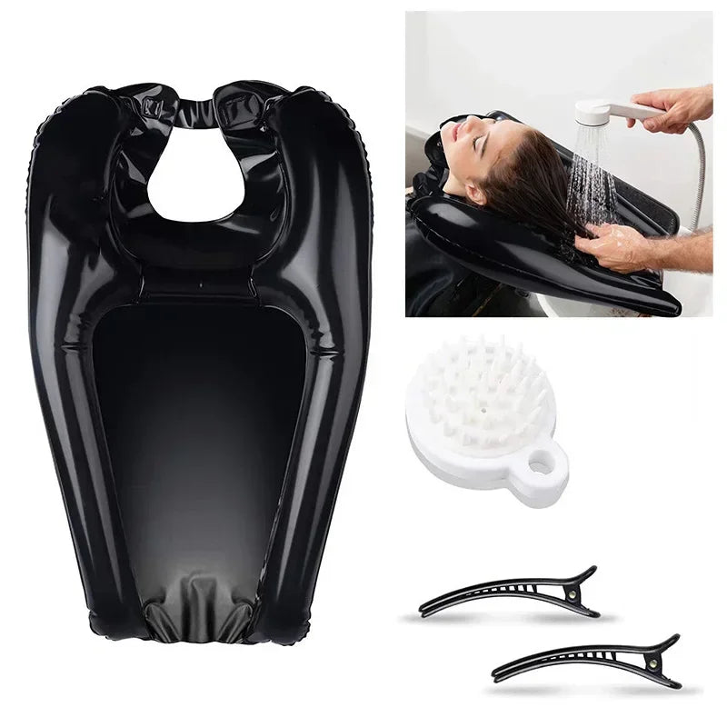 Inflatable Shampoo Basin PVC Foldable.