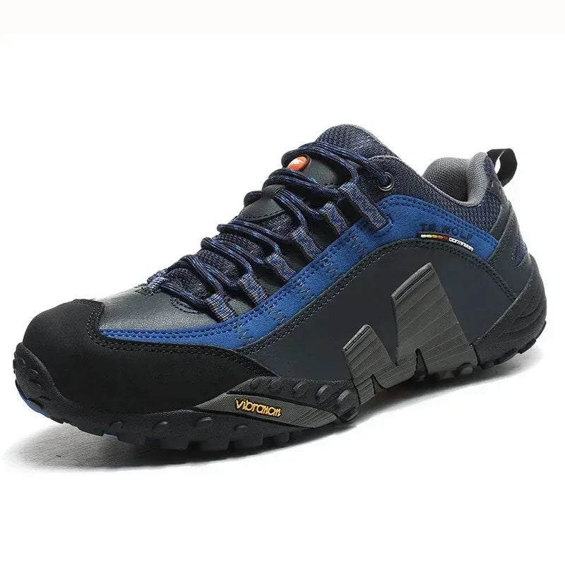 2025 Spring New Outdoor Couple Trekking Shoes Men Waterproof Hiking Shoes Mountain Boots Genuine Leather Woodland Unisex Shoes