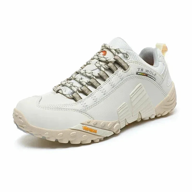 2025 Spring New Outdoor Couple Trekking Shoes Men Waterproof Hiking Shoes Mountain Boots Genuine Leather Woodland Unisex Shoes