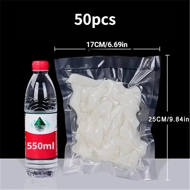 Kitchen Home Vacuum Sealer Food Preservation Plastic Bags Sealer Packaging Machine Automatic Sealing Machine Kitchen Gadgets
