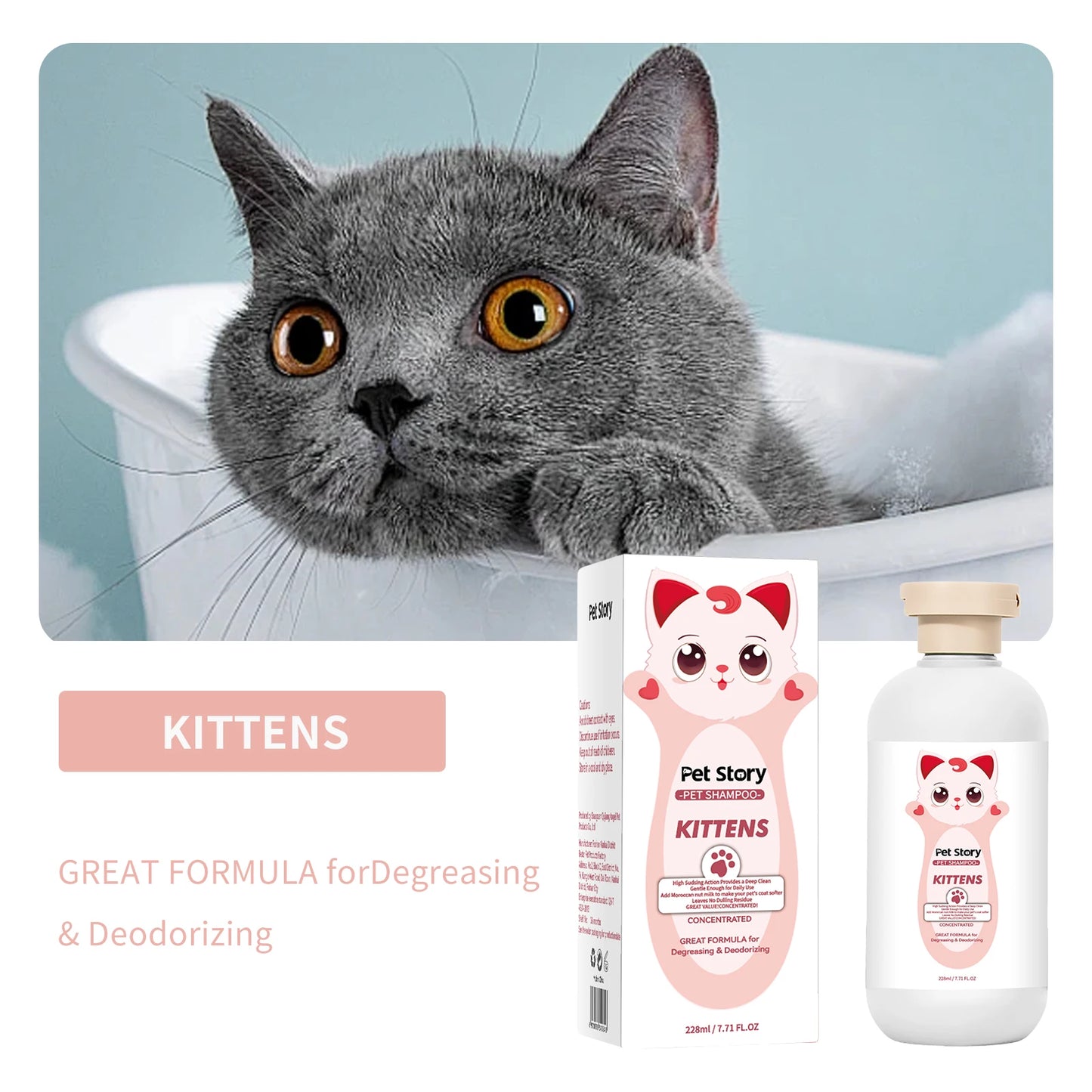 Premium hygiene spray for dogs.