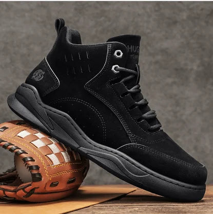 High Top Boots Men's Shoes Motorcycle Ankle Boot Shoes for Men Winter Boots Men's