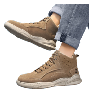 High Top Boots Men's Shoes Motorcycle Ankle Boot Shoes for Men Winter Boots Men's