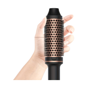 Electric Hair Brush Curler Straightener - Valentine's Day Gift for Adults Quick Heating ION- Technology Anti-Scalding Universal Voltage