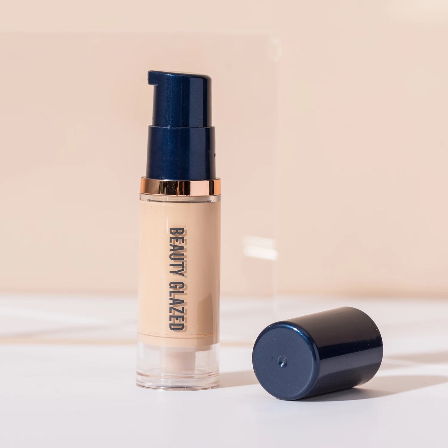 Beauty Glazed 6 Color Liquid Foundation Concealer  Natural Effect,