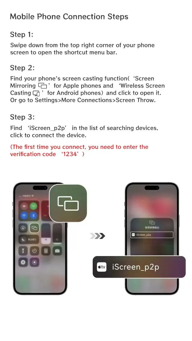 Magnetic Cell Phone Vlog Self Timer Monitor Screen Using Rear Camera Monitor  Streaming.