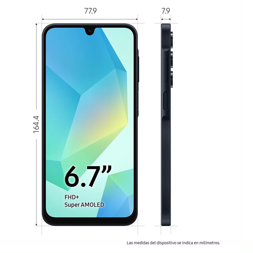 New Samsung Galaxy A16 4G, Android smartphone, 4 GB of RAM, 128 GB of storage.