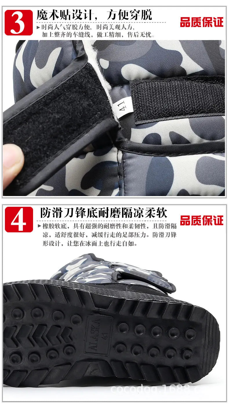 Women Snow Boots Platform Winter Boots.