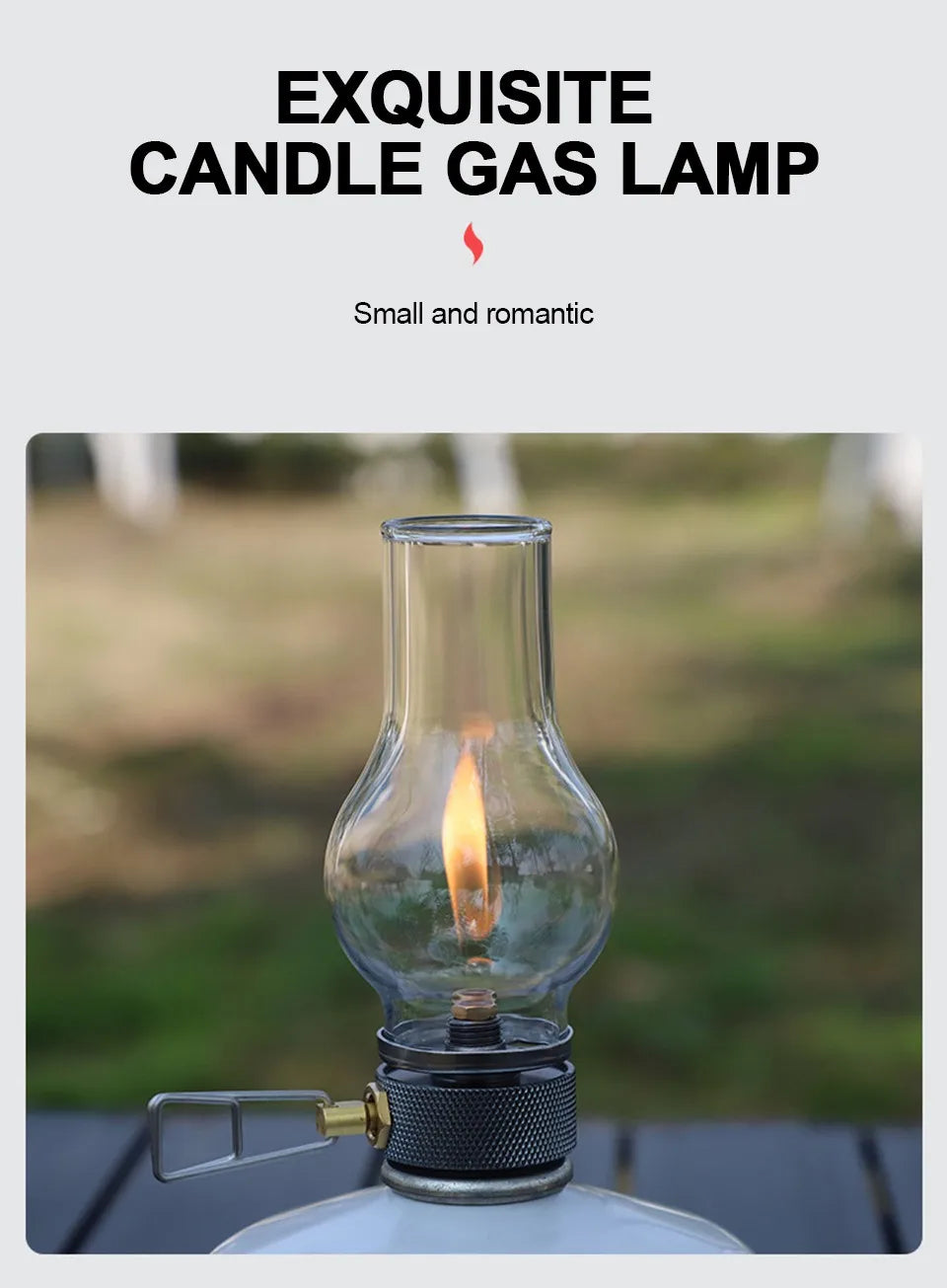 Portable Butane Gas Lamp for Camping,