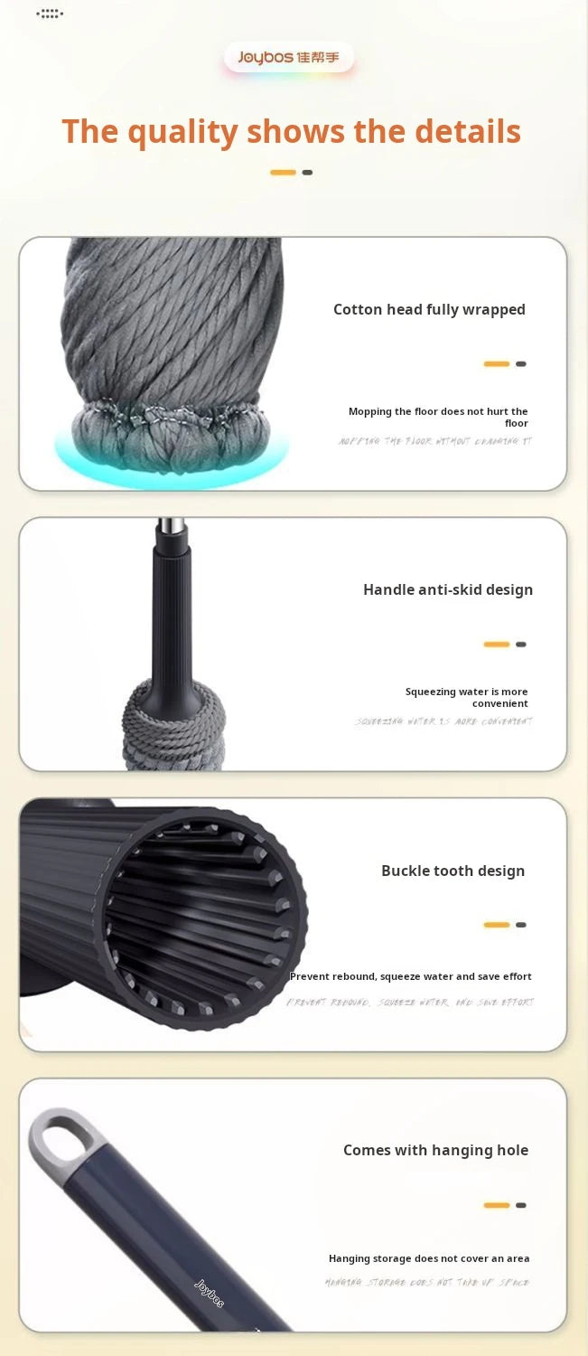 Floor Cleaner Wet Dry Household Microfiber Mops.