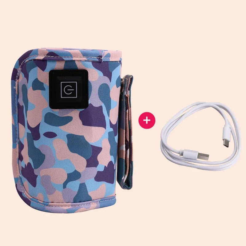 6000mAh Baby Bottle Warmer 6 Heat Level Multifunction Breast Milk.