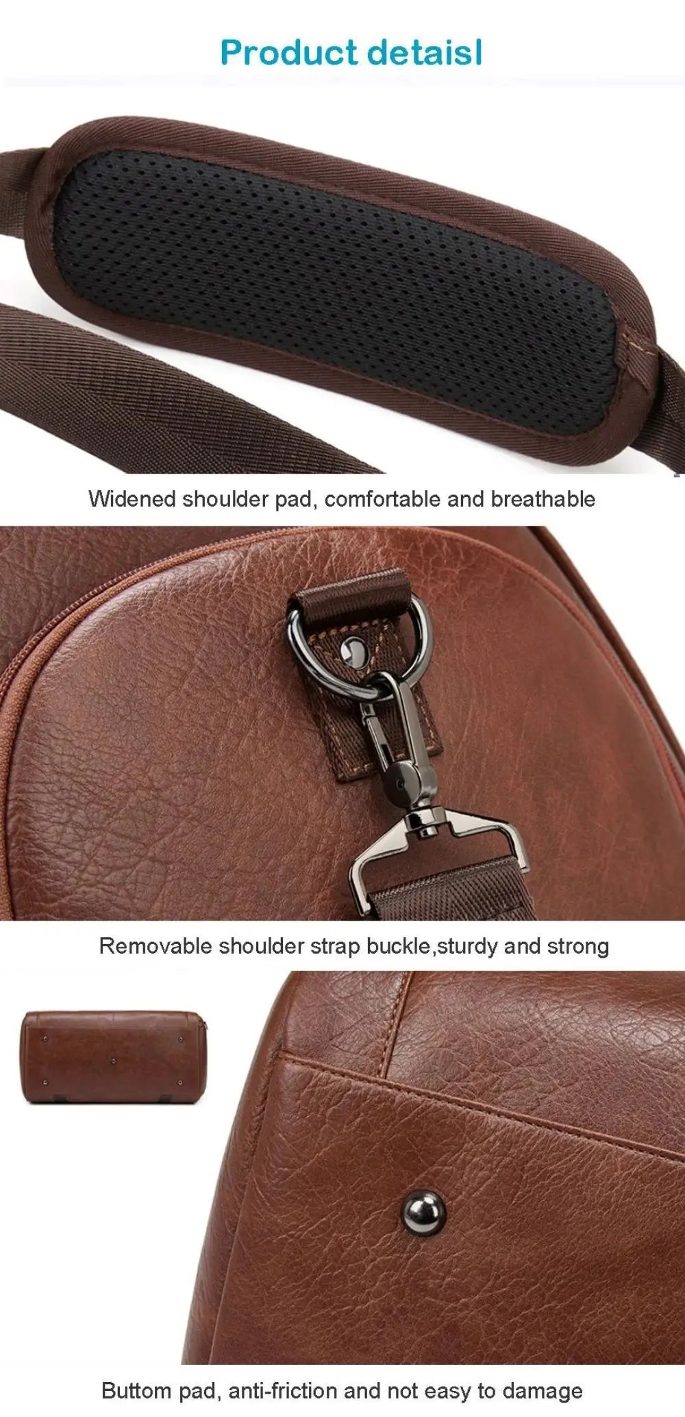 Large Capacity Travel Bag Foldable Portable.