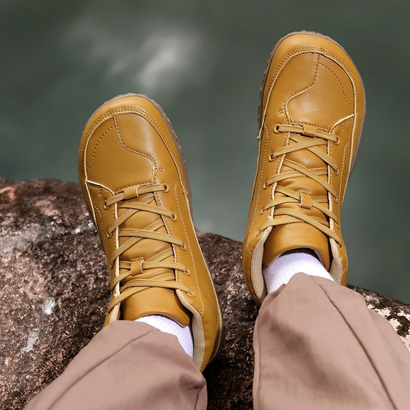 Cotton boots for winter, minimalist casual sneakers.