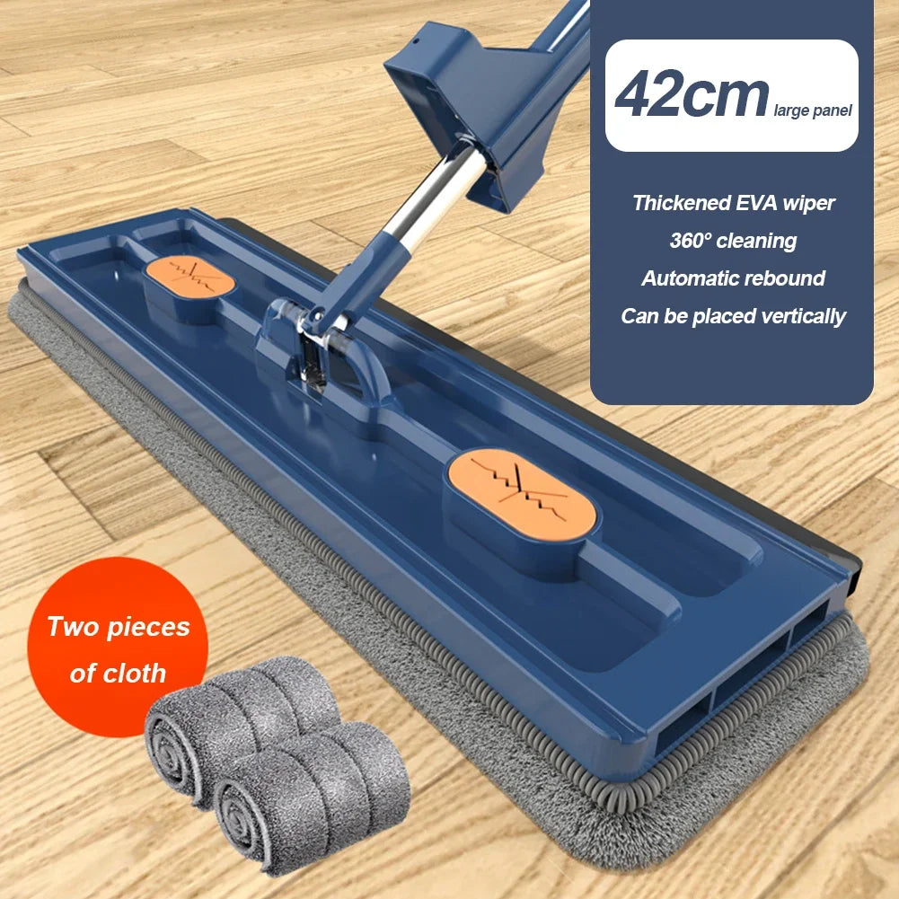 360°Rotating Flat Mop Self-contained Slide Floor.