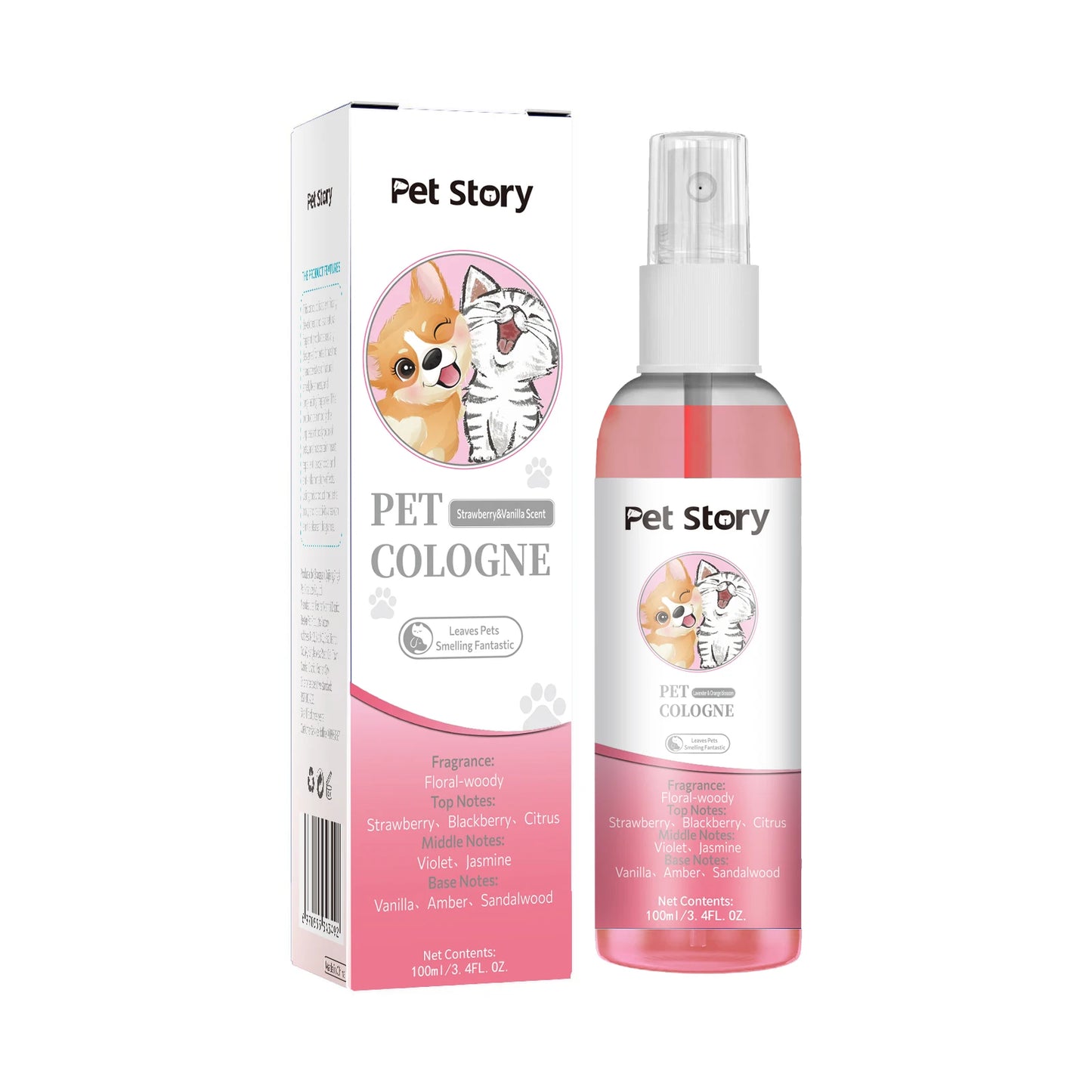 Premium hygiene spray for dogs.