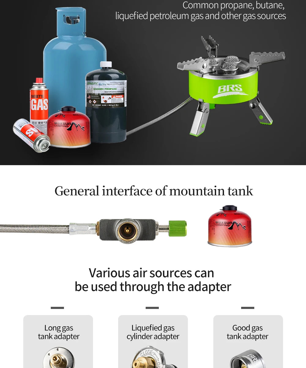 BRS Burner 4200W 7000W Outdoor Camping Gas.