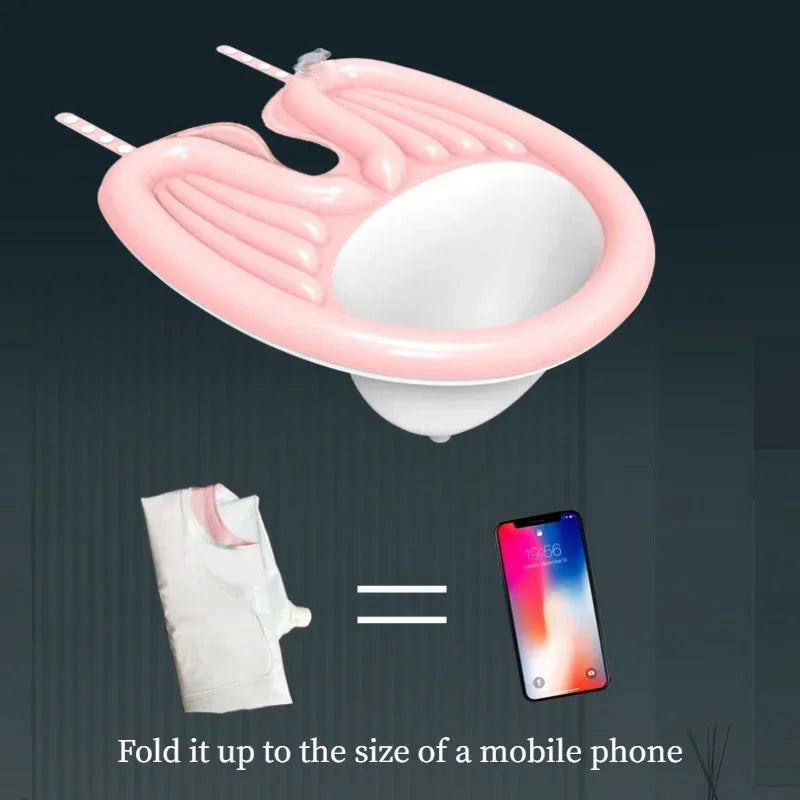 Inflatable Shampoo Basin PVC Foldable.