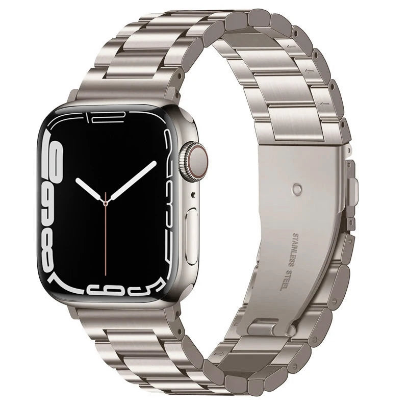 Metal Strap for Apple Watch band 49mm 45mm 41mm 44mm 40mm 42 46 38mm Stainless steel Bracelet iWatch 10 Ultra 9 8 7 6 5 SE Strap
