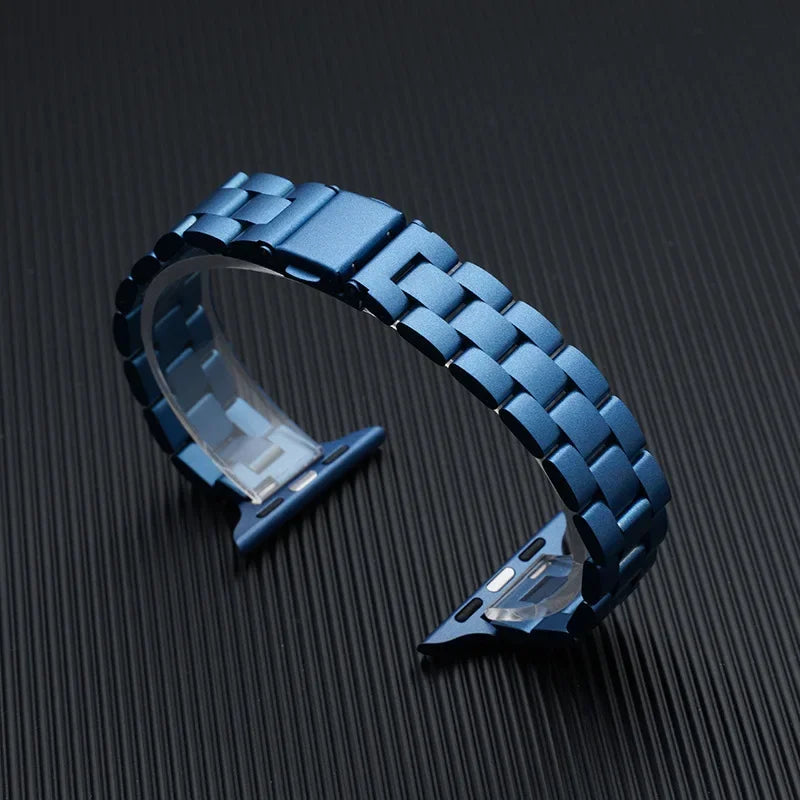Stainless steel band for apple watch strap 44mm 45mm 40mm 42-38-41mm Slim Metal bracelet ultra 2 49mm iwatch series 8 7 6 SE 5 9
