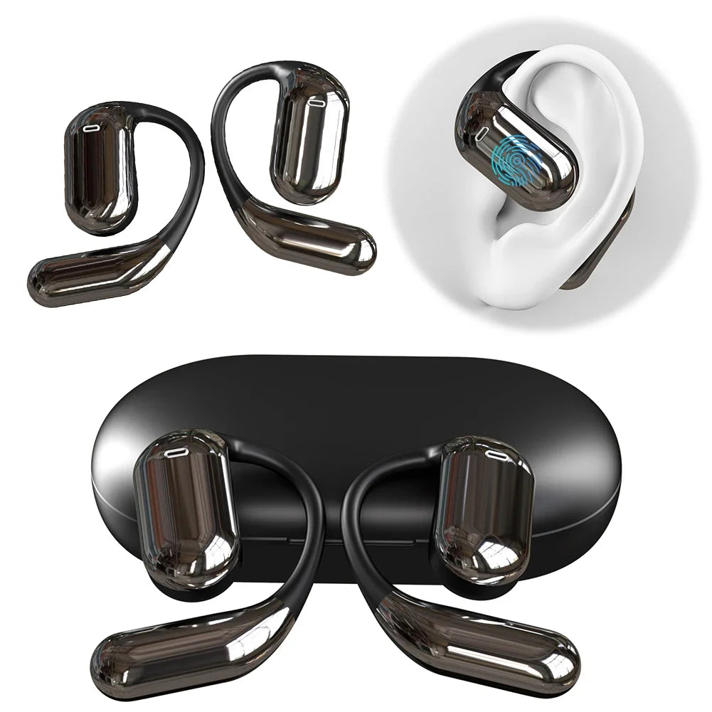 QCY Crossky R70 Open Ear Wireless Headphones Hi-Res with 144 languages