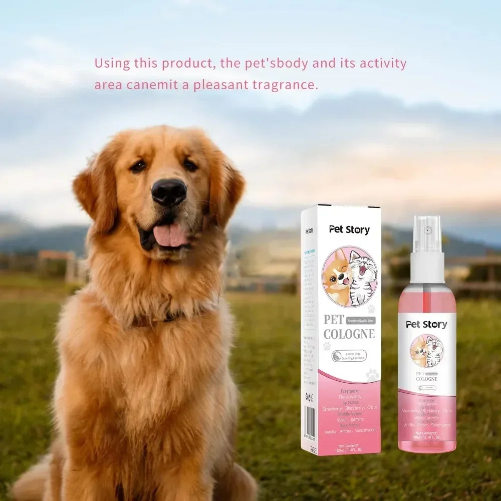 Premium hygiene spray for dogs.