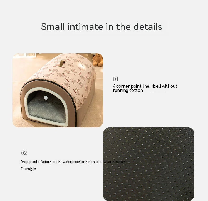 Nest for Large Dogs, Warm Winter Dog House, and Nest for Cats