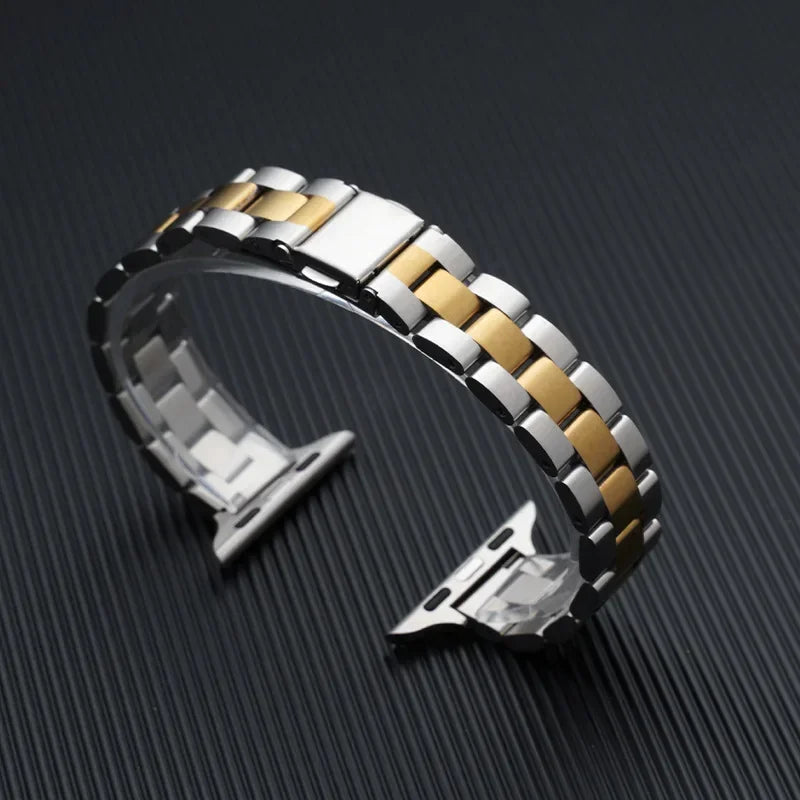 Stainless steel band for apple watch strap 44mm 45mm 40mm 42-38-41mm Slim Metal bracelet ultra 2 49mm iwatch series 8 7 6 SE 5 9