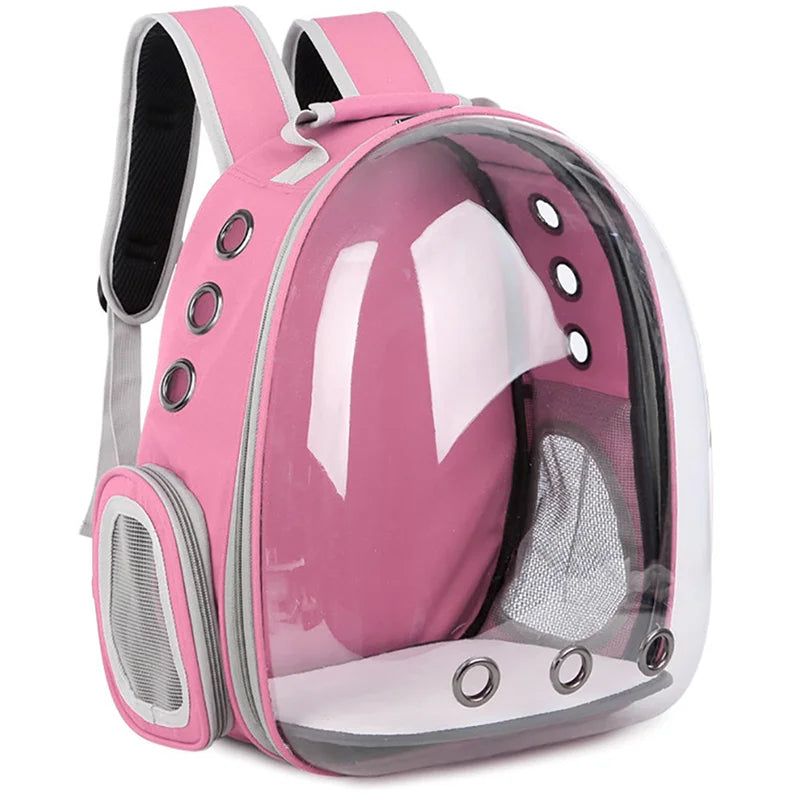 TitleTransparent portable pet backpack.
*


t Backpack