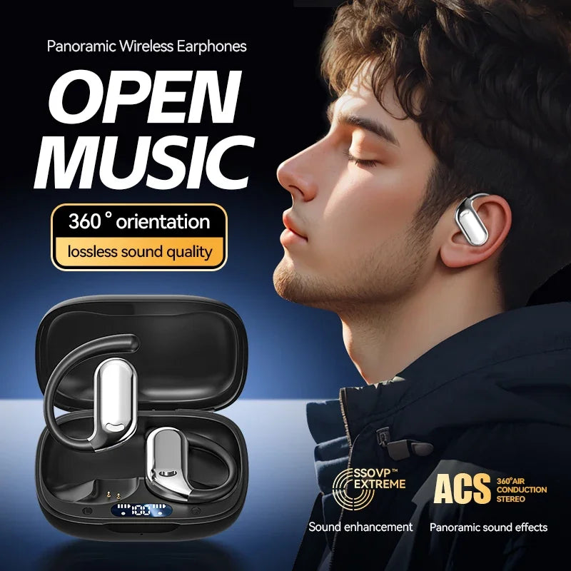 M74 AI Translator  Bluetooth Earbuds Real-Time Voice Translator 144 Languages.