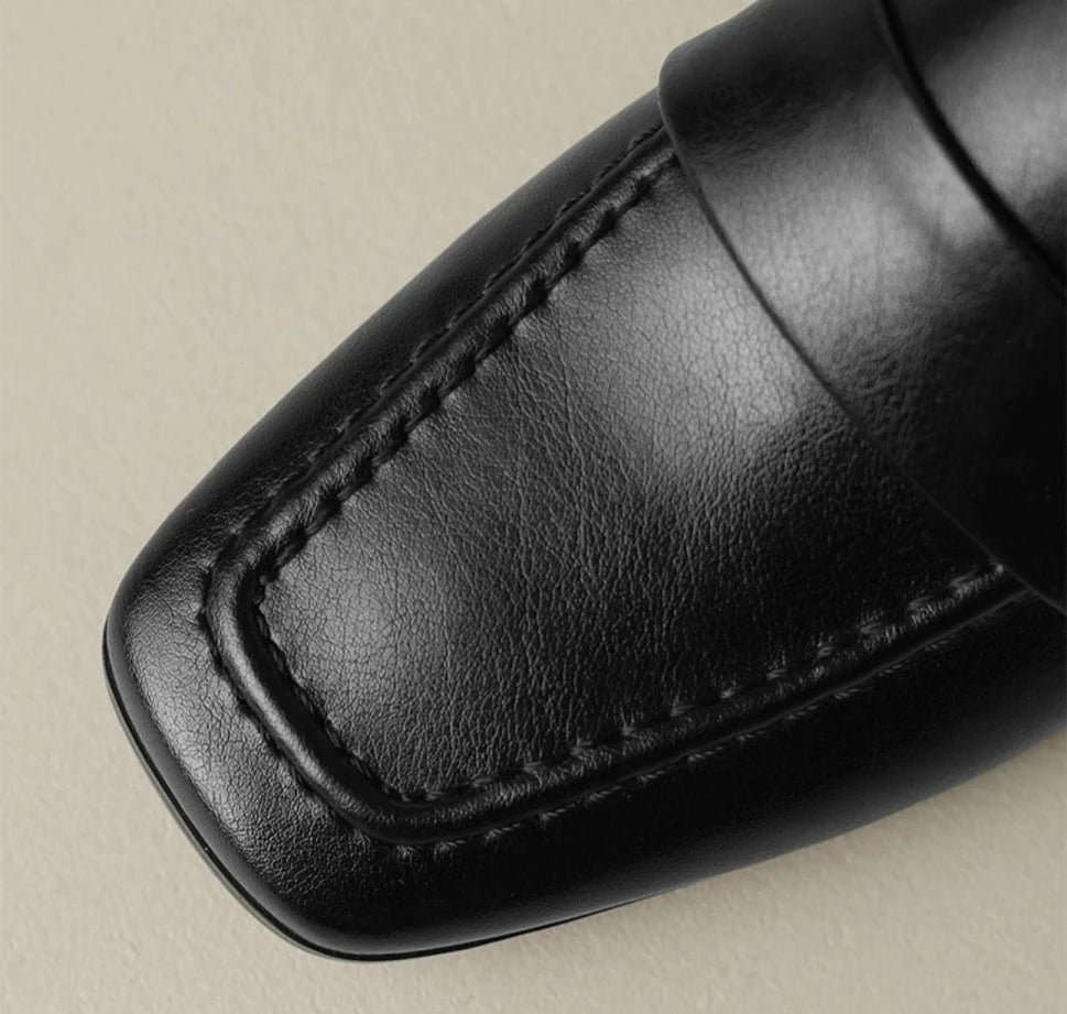 Women's Soft Leather Loafers.