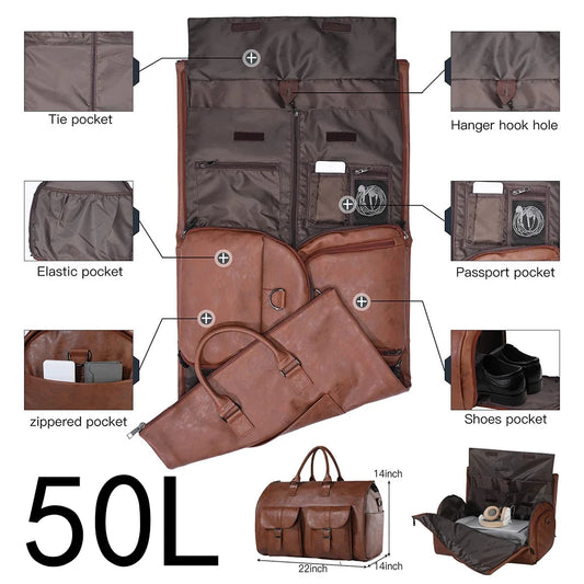 Large Capacity Travel Bag Foldable Portable.