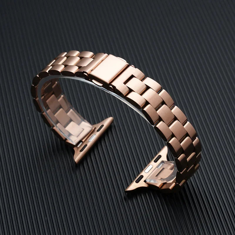Stainless steel band for apple watch strap 44mm 45mm 40mm 42-38-41mm Slim Metal bracelet ultra 2 49mm iwatch series 8 7 6 SE 5 9