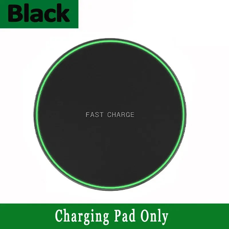 100W Fast Wireless Charger Pad For iPhone 15 14 13 12  X Pro Max 8 Samsung Galaxy S23 Xiaomi.