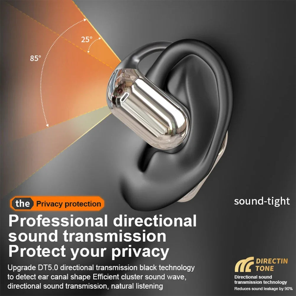 QCY Crossky R70 Open Ear Wireless Headphones Hi-Res with 144 languages