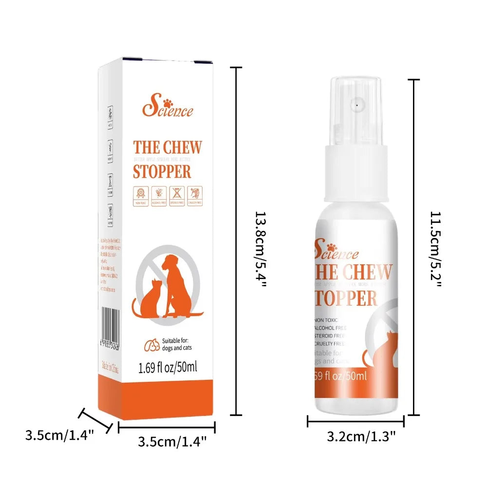 Premium hygiene spray for dogs.