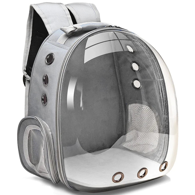 TitleTransparent portable pet backpack.
*


t Backpack