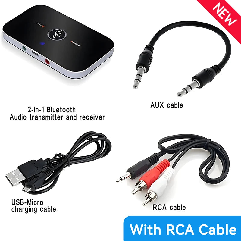 B6 2 IN 1 Bluetooth 5.3 Audio Transmitter.
