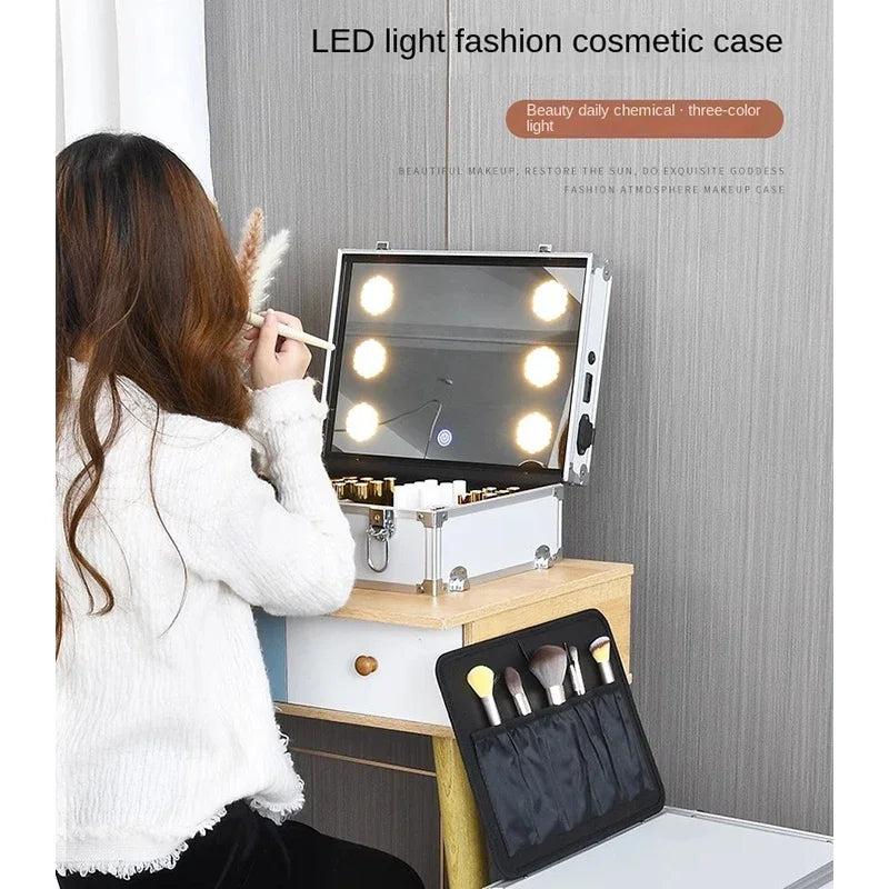 Makeup Bag 3-in-1 Suitcase Professional Manicure.