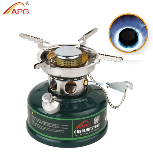 APG Camping Gasoline Stove Oil Stove Burners with Silencer.