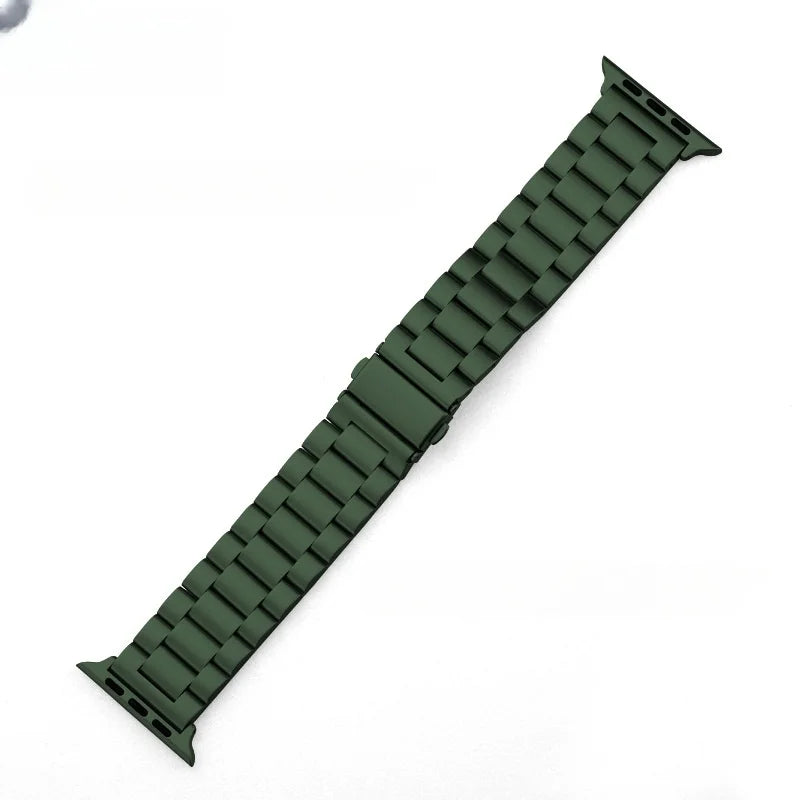 Stainless steel metal men and women watch bands, compatible with Apple Watch 38/40/41mm42/44/45/49mm, suitable for Iwatch 987654