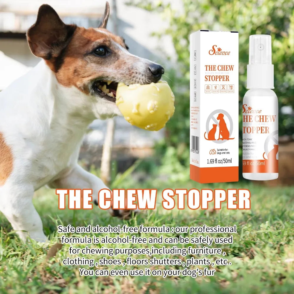 Premium hygiene spray for dogs.