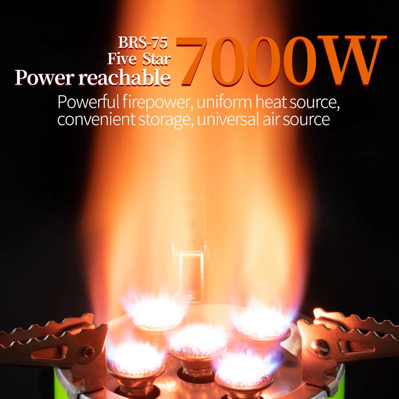 BRS Burner 4200W 7000W Outdoor Camping Gas.