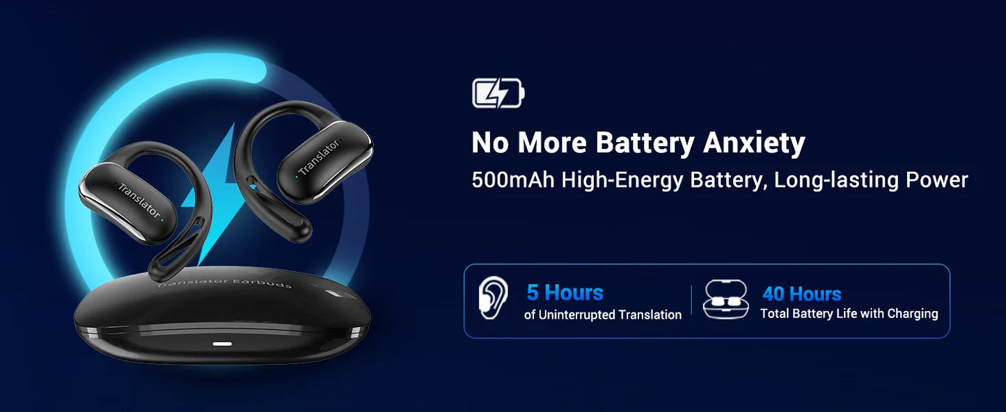 Shokz OpenFit 2+ T921 Open-Hung Earphones Dolby Audio 144 language.