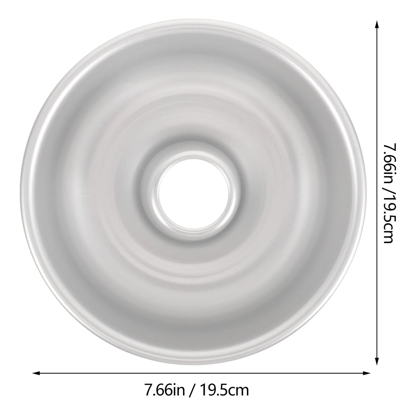Hollow Mold Donut Trays Baking Doughnut Pan Cake Pans Mousse Making Molds Cookie for Heart Tin 6 Inch Maker Mold/cake