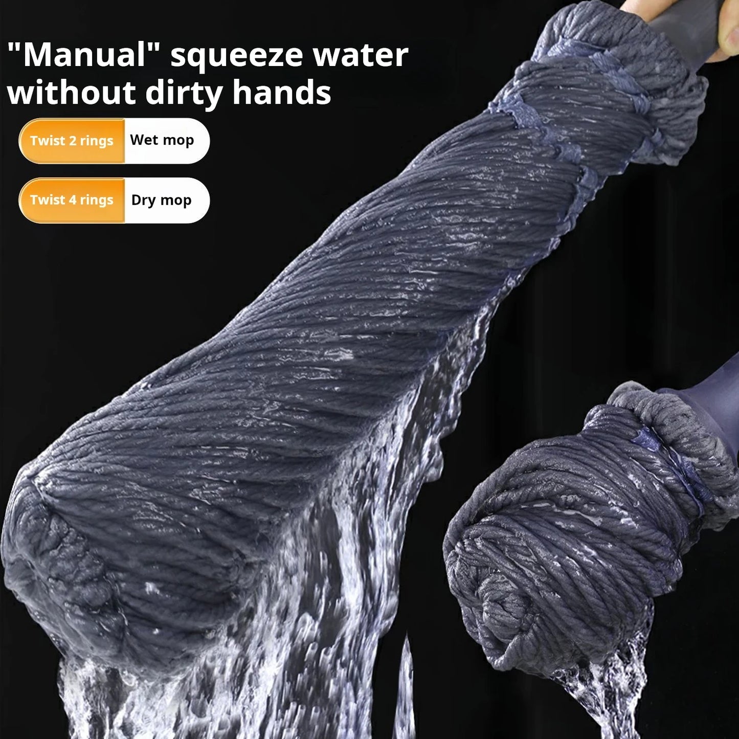 Floor Cleaner Wet Dry Household Microfiber Mops.