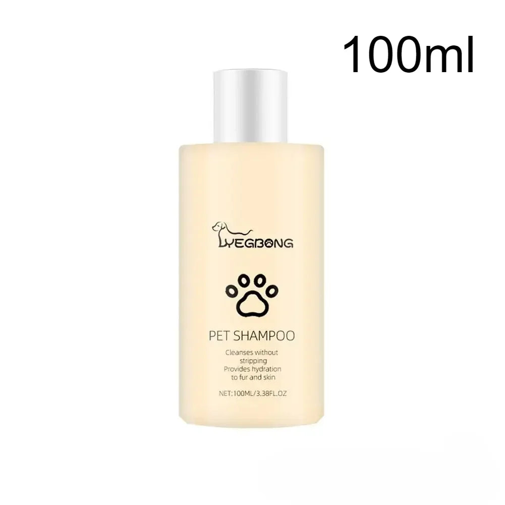 Soothing bath gel for pet hair, anti-mite, moisturizing, relieves itching.