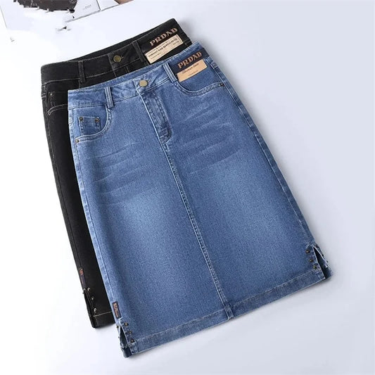 Women's Denim Skirts Spring Summer.