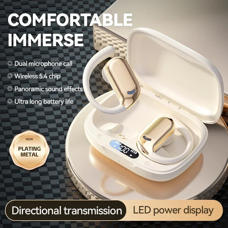 M74 AI Translator  Bluetooth Earbuds Real-Time Voice Translator 144 Languages.