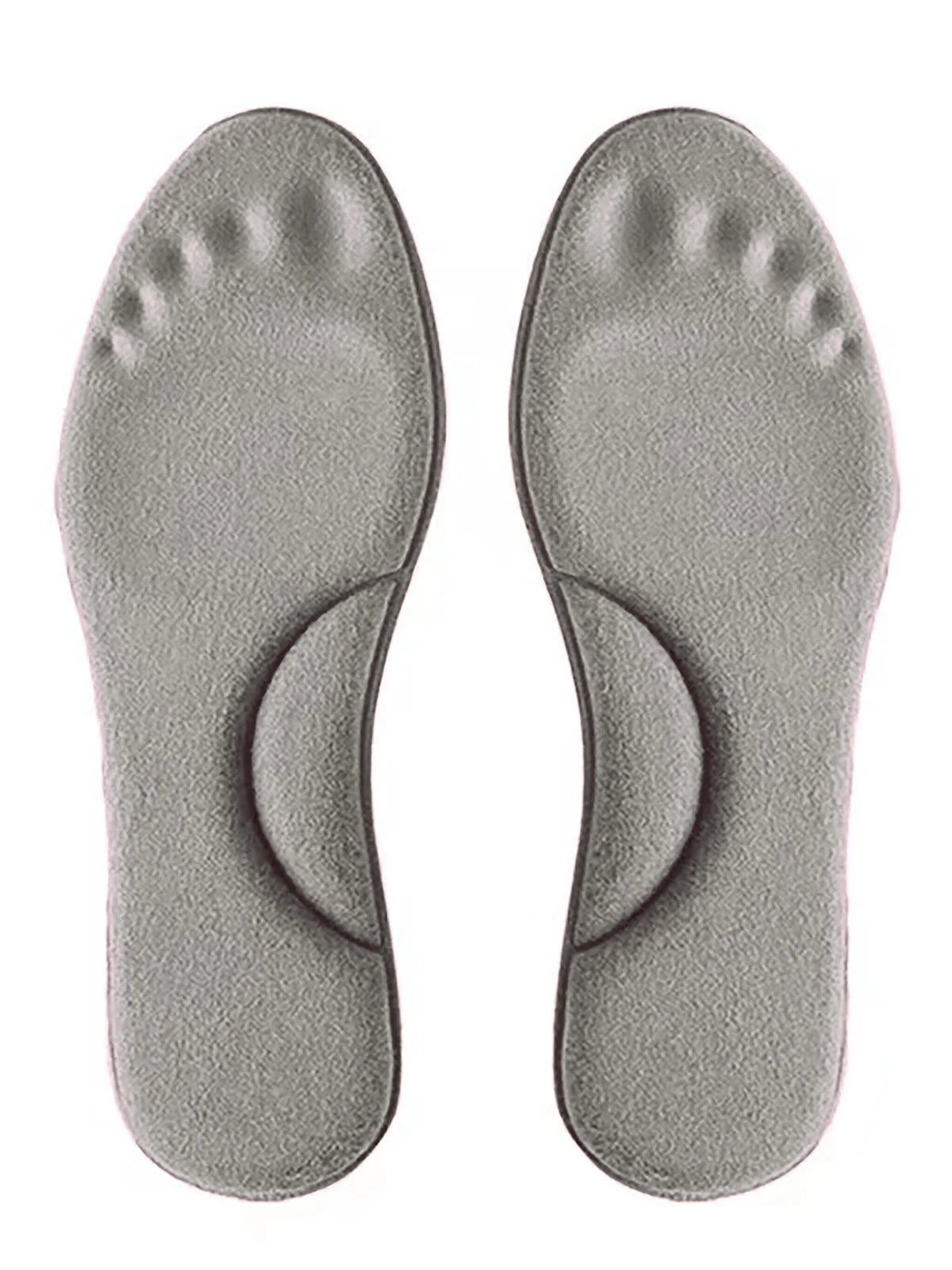Super soft and warm latex insoles with 4D massage for sports.